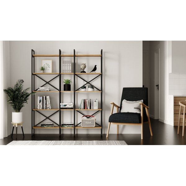 Voyage bokhylle 5 - Furu