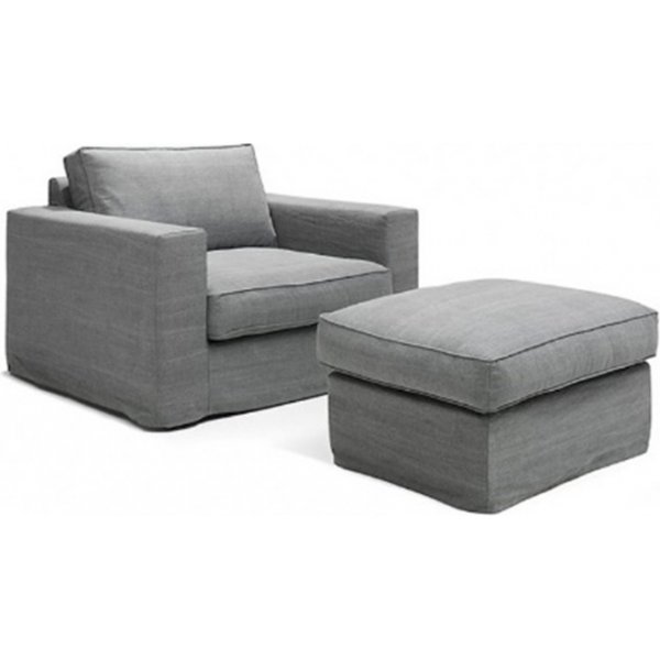 Heaven lenestol med fotskammel - Velg farge og stoff Heaven lenestol med fotskammel - Velg farge og stoff