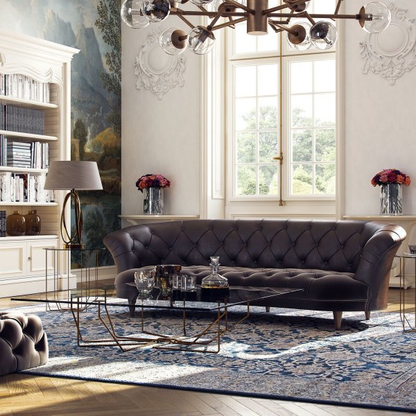 Dolmaba 3-seters sofa - Brun