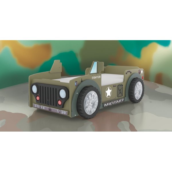 Jeep Allan barneseng - 90x190 cm Jeep Allan barneseng - 90x190 cm