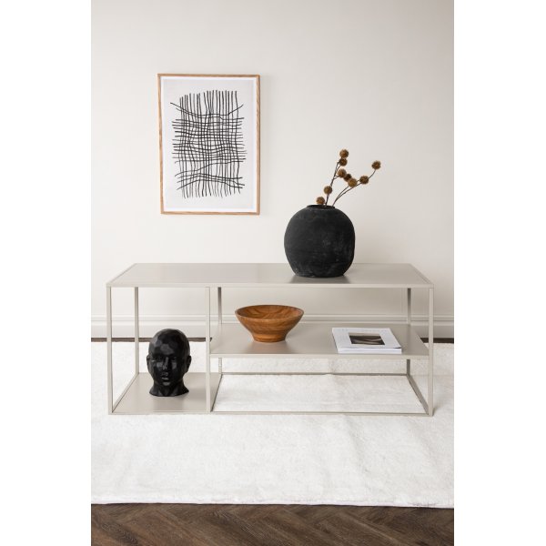 Trène salongbord 120 x 50 cm - Beige Trène salongbord 120 x 50 cm - Beige