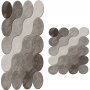 Dots baderomsmatte - Brun