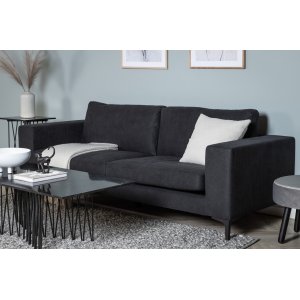 Aspen 3-seters sofa - Svart Aspen 3-seters sofa - Svart