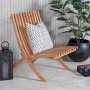 Kenya lenestol - Teak