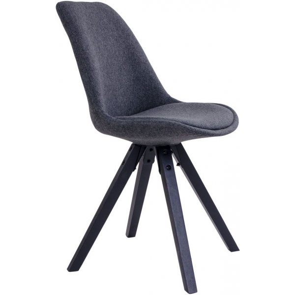 Bergen Spisestol - Mørkegrå/Svart Bergen Spisestol - Mørkegrå/Svart