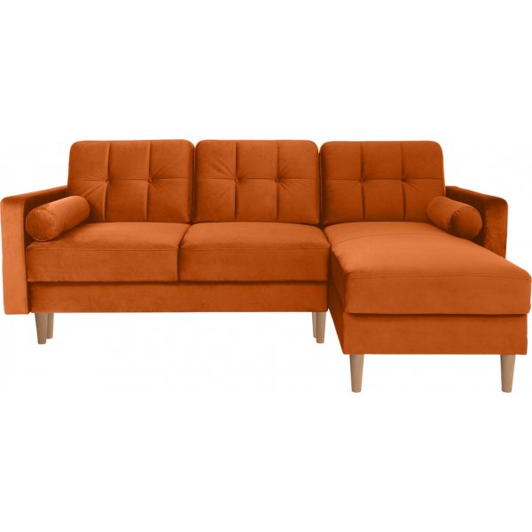 Noret sovesofa divansofa - Oransje rd