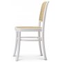 Omni spisegruppe, rundt spisebord 130 cm inkludert 4 stk. hvite Tyko stoler - Whitewash