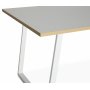Edge 3.0 Spisebord 240x90 cm - Hvitt hytrykkslaminat (HPL)