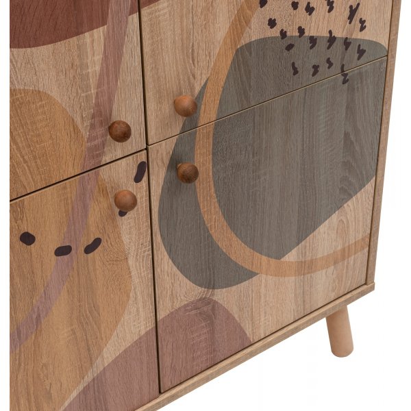 Leva Form garderobe - Furu