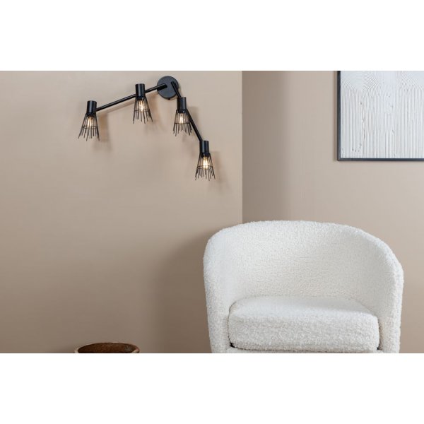 Nysättra vegglampe - Svart Nysättra vegglampe - Svart