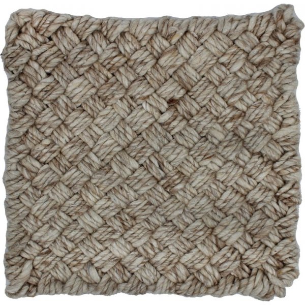 Loki sittepute 35 x 35 cm - Toffee Melange