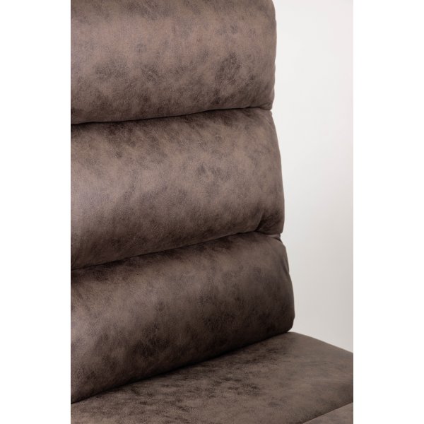 Zizo spisestuestol - Sort/brun Zizo spisestuestol - Sort/brun