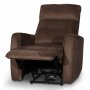 Enjoy Elof El-Recliner - Lenestol i antikkbrunt Ecolr