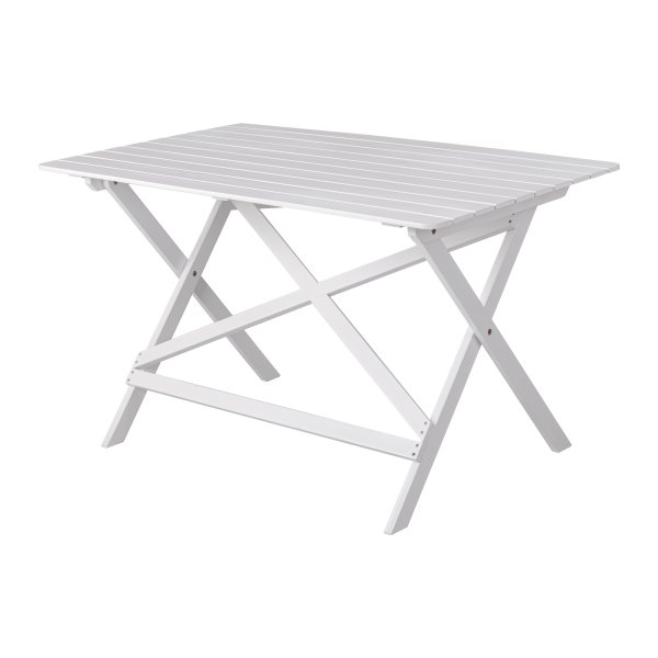 Haväng hvit utegruppe; 2 stoler med bord Haväng hvit utegruppe; 2 stoler med bord