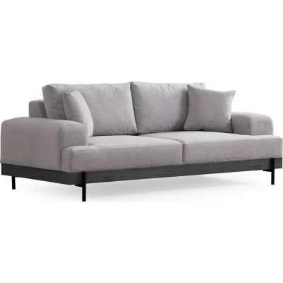 Eti 3-seters sofa - Gr/svart