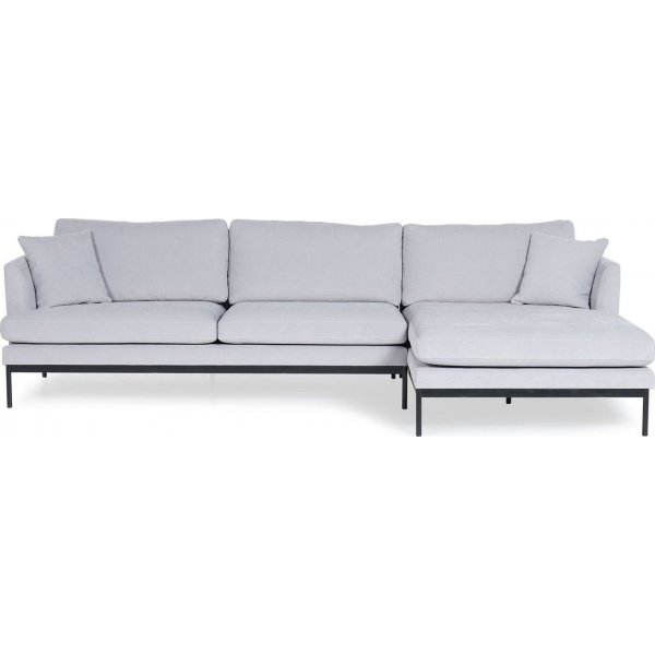 Pearl divansofa - Lysegr