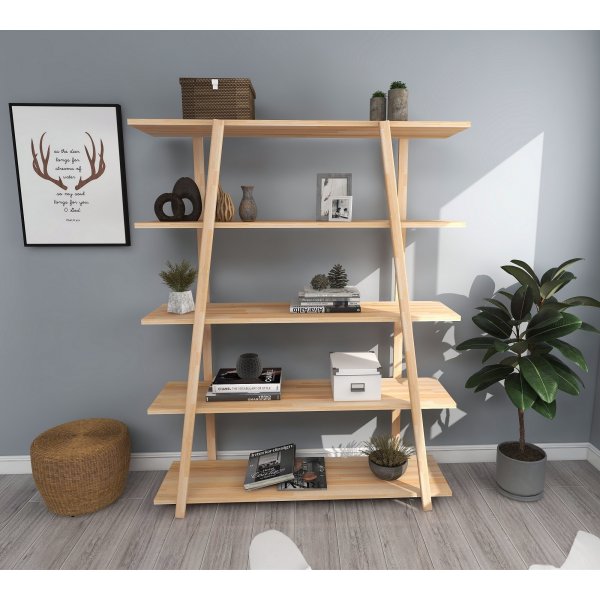 Sofie bokhylle - Furu