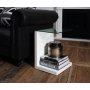 Tupit sidebord 40 x 35 cm - Hvit