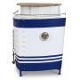 Vintage skipsbar - Hvit/bl