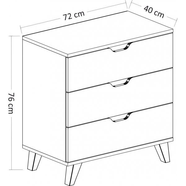 Levante kommode - Hvit Levante kommode - Hvit