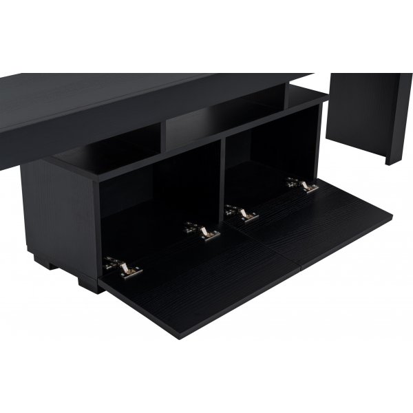 Enclave TV-stativ - svart tre Enclave TV-stativ - svart tre