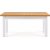 Arlinda spisebord 160-250 cm - Hvit/eik