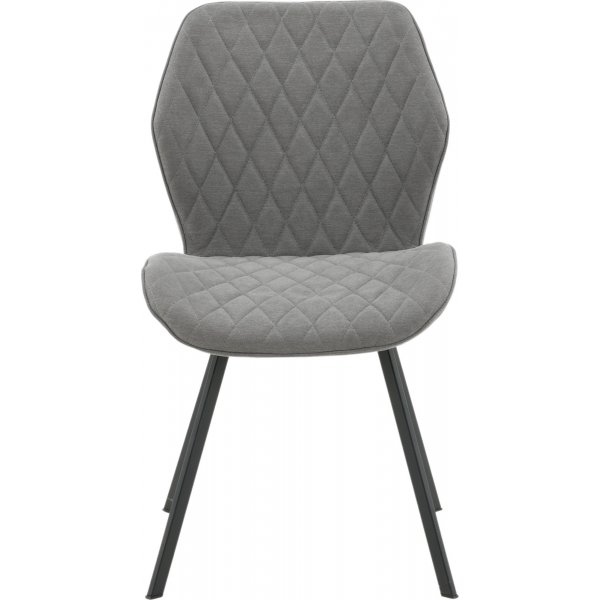 Greta spisestol - Grå/svart Greta spisestol - Grå/svart