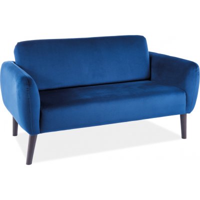 Elsa 2-seters sofa - Blå fløyel