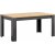 Hesen spisebord 160-200 x 90 cm - Grafitt/eik
