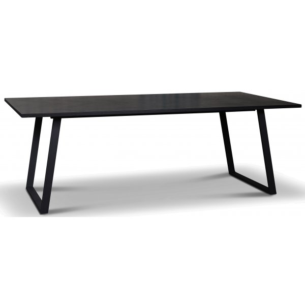 Gordon spisebord 245x95 cm - Svartbeiset eik