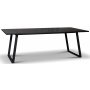 Gordon spisebord 245x95 cm - Svartbeiset eik