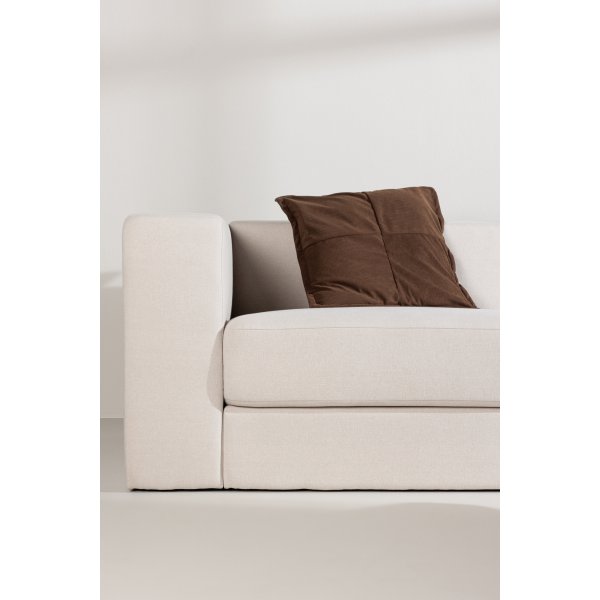 Lumi 3-seters sofa - Hvit lin