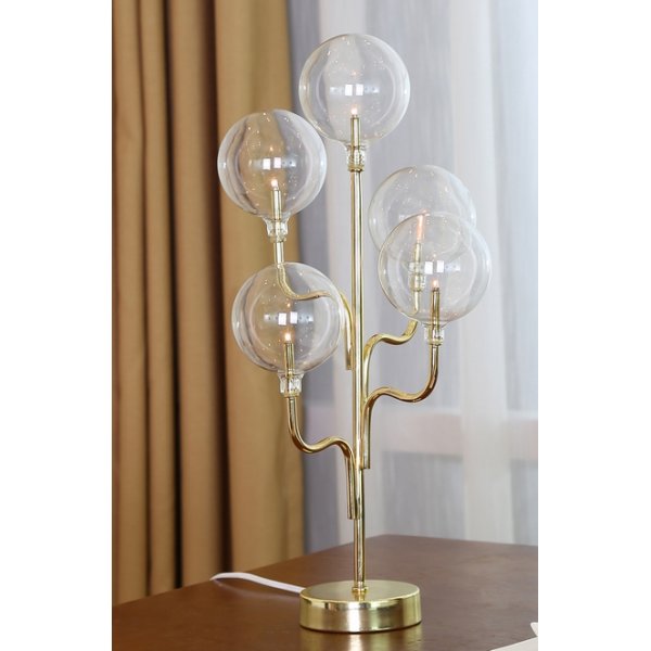 Globe Bordlampe H46 - Messing