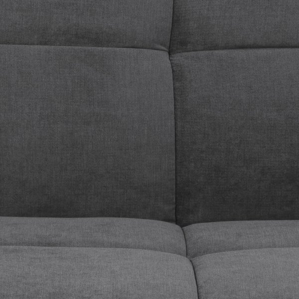 Enna 2,5-seters sovesofa - Gr/svart