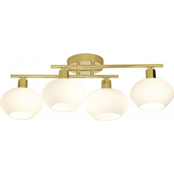Elba plafond - Matt Messing/Opal hvit