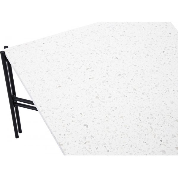 Salongbord Basebox - Svart / Hvit Terrazzo Salongbord Basebox - Svart / Hvit Terrazzo