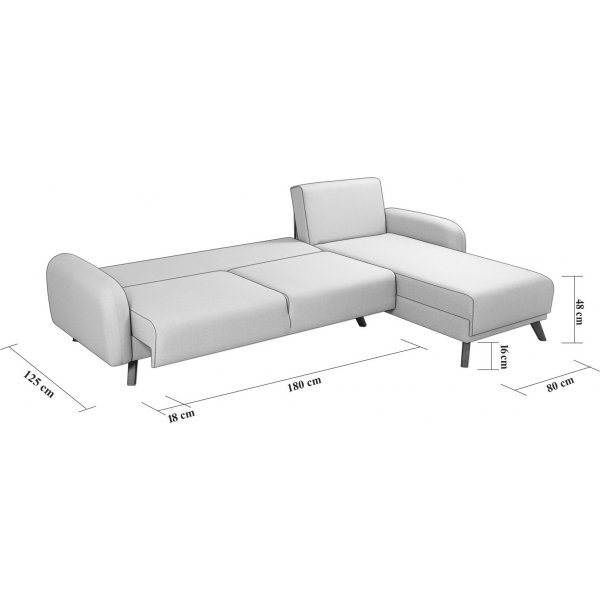 Kronos sovesofa Mørkeblå Kronos sovesofa Mørkeblå