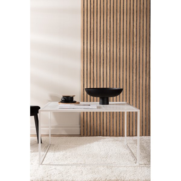 Netz salongbord 80 x 80 cm - Hvit Netz salongbord 80 x 80 cm - Hvit