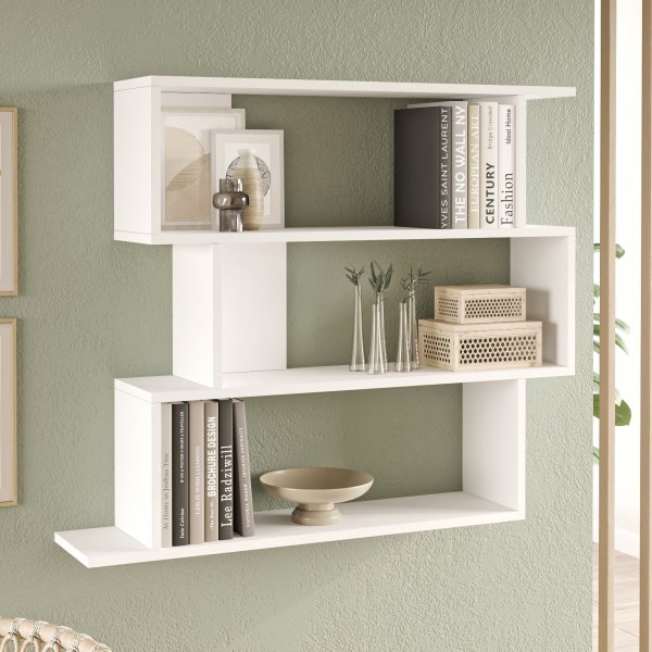 Livsbokhylle 2 - Hvit