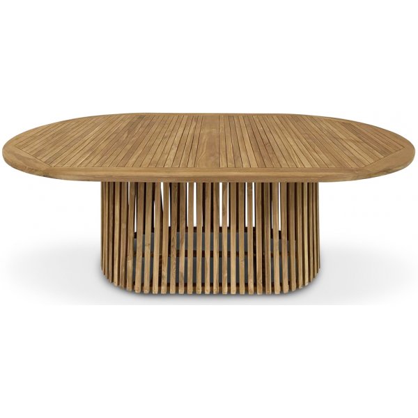 Edenryd ovalt spisebord 200 cm - Teak
