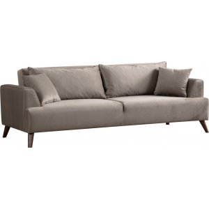 Buhara 3-seters sofa - Lys gr
