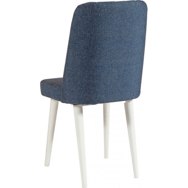 Vina 1048 spisegruppe - Hvit/mrkebl