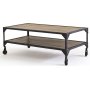 Bombay vintage Sofabord 120x60 cm + Treolje til mbler