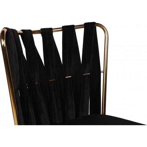 Kozako spisestolsett - Sort/gull Kozako spisestolsett - Sort/gull