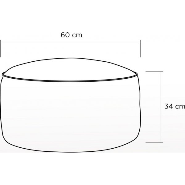 Dombi puff 28 - Flerfarget