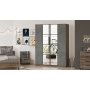 Home garderobe 2 - Brun/gr