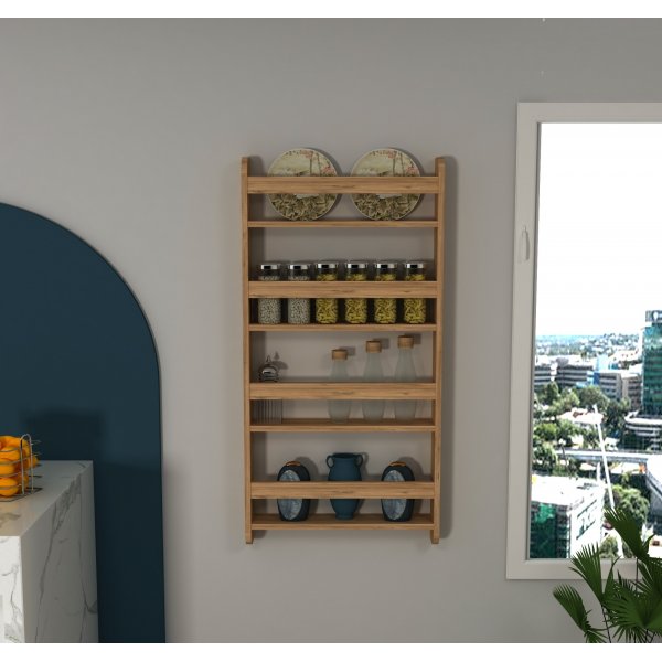 Tesfar kjøkkenhylle - Furu Tesfar kjøkkenhylle - Furu