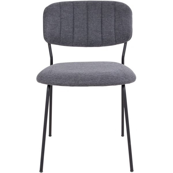 Alicante spisestol - mørkegrå / svart Alicante spisestol - mørkegrå / svart