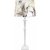 Salong bordlampe - Hvit/beige - 69 cm