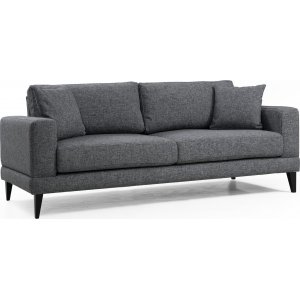Lido 3-seters sofa - Mrkegr